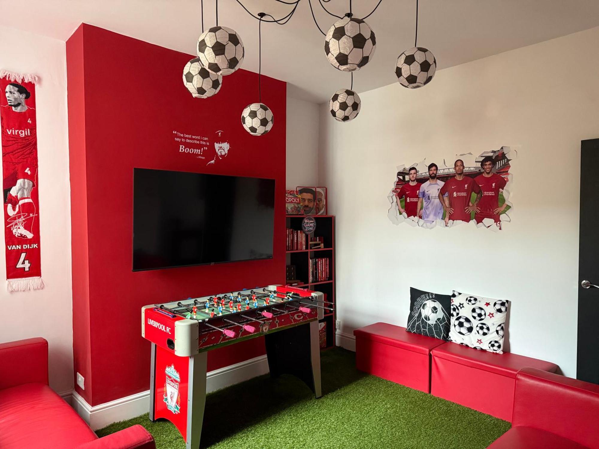 Anfield Abode - Entire Lfc Themed House Villa Liverpool Buitenkant foto