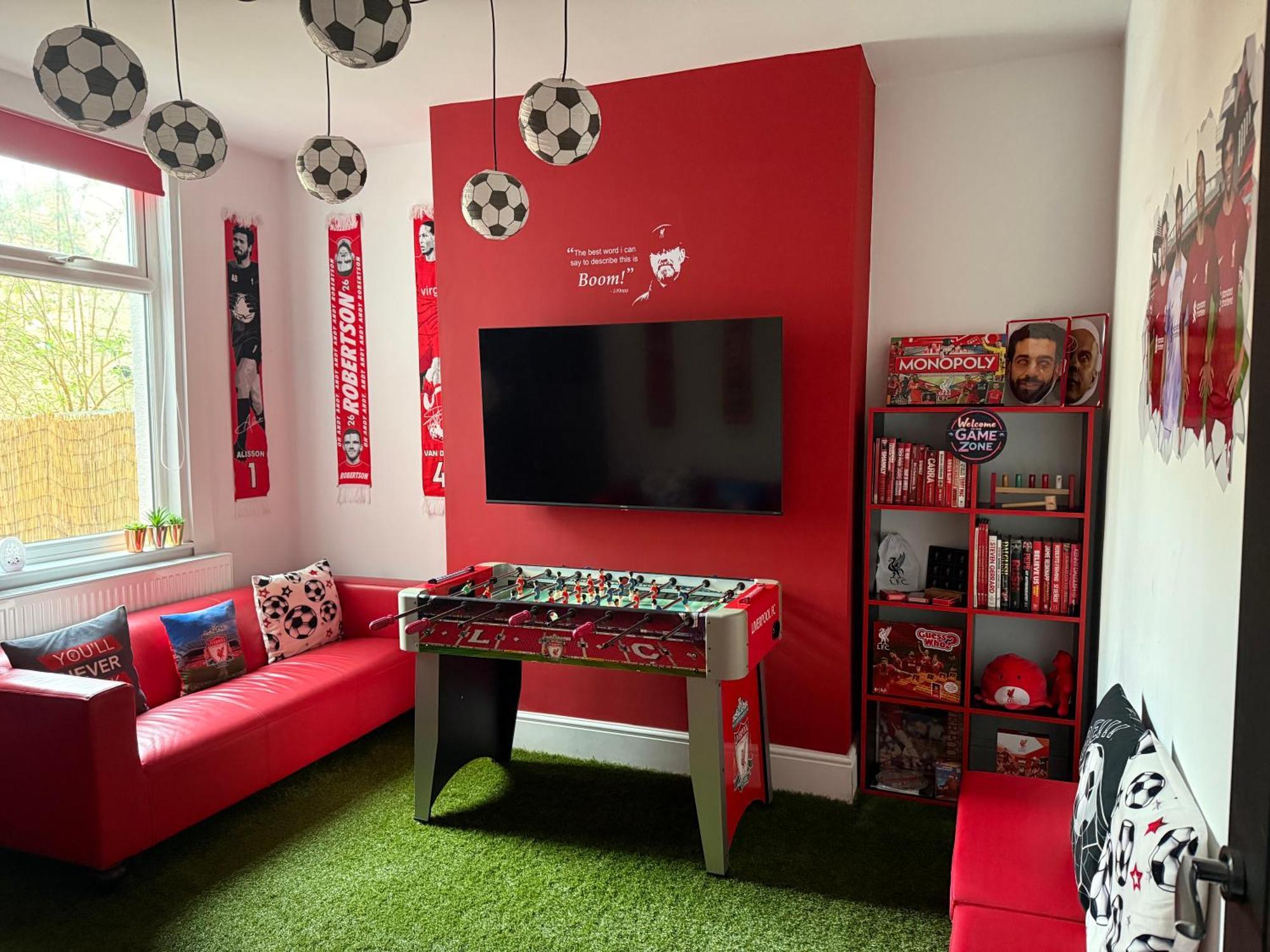 Anfield Abode - Entire Lfc Themed House Villa Liverpool Buitenkant foto